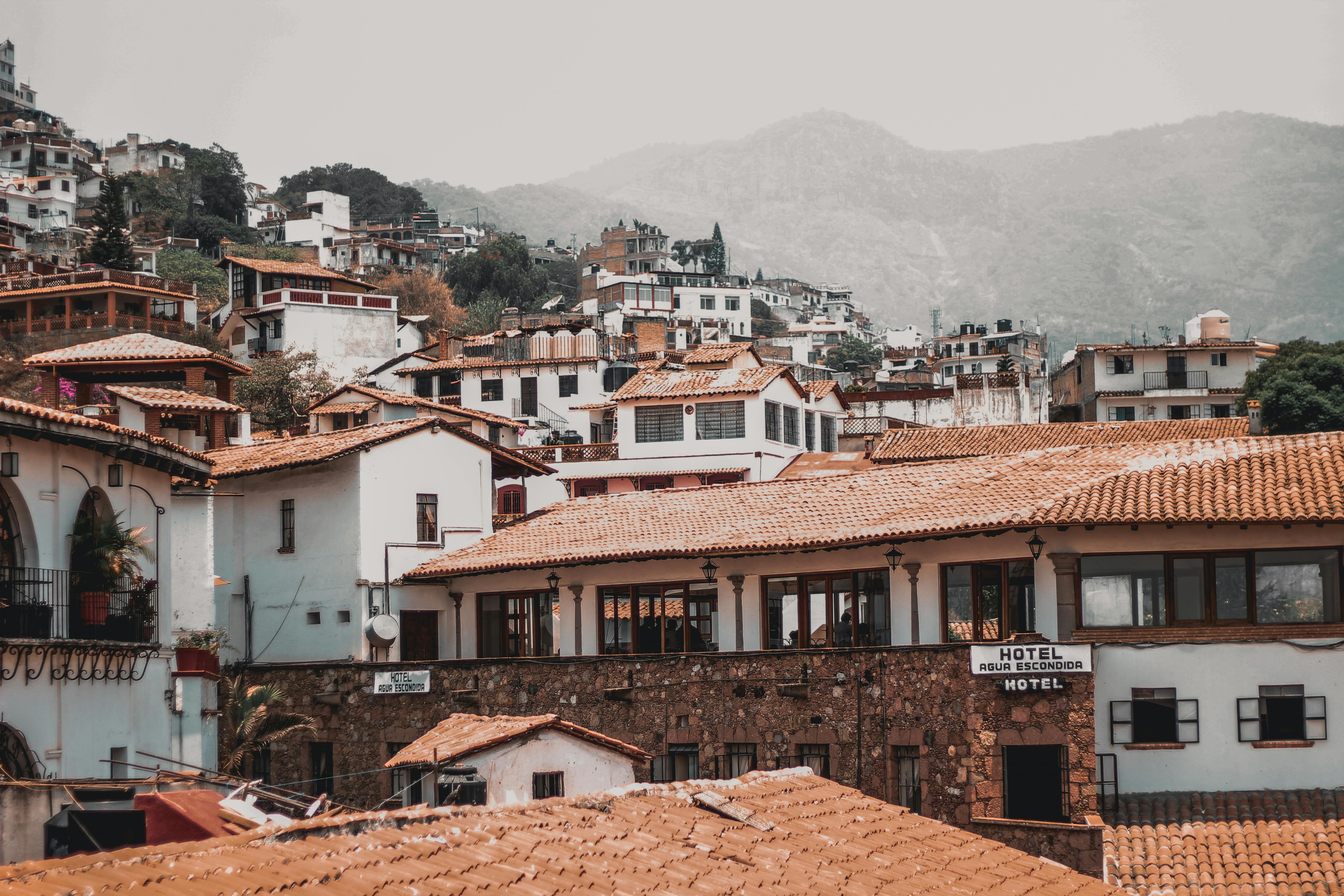 photo of houses and hotels