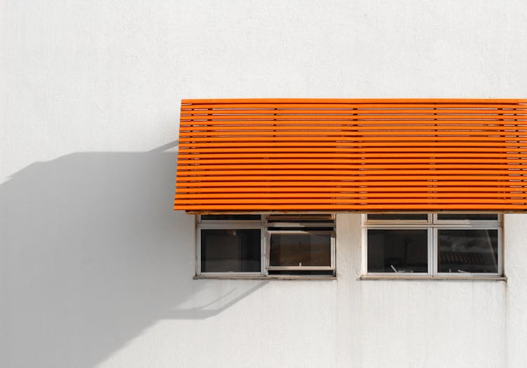 Orange Steel Canopy