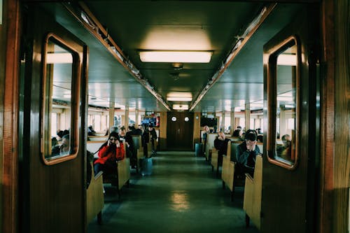 Group of people Sitting Indoors