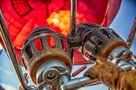 Red Hot Air Balloon Photo