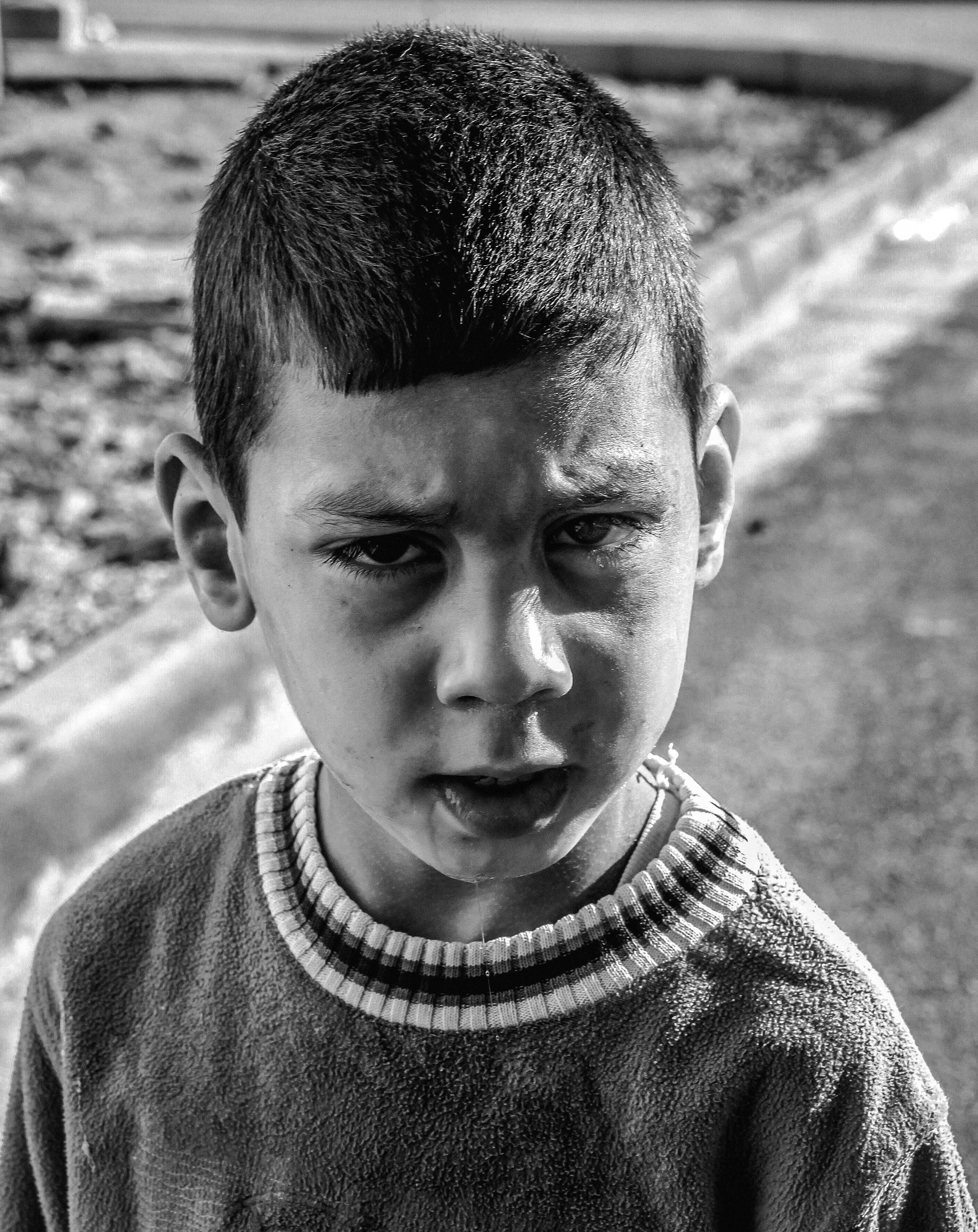 Toddler Girl Holding Gray Book · Free Stock Photo