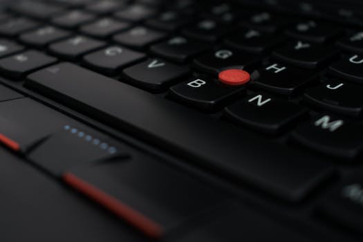 Close-up of Computer Keyboard · Free Stock Photo