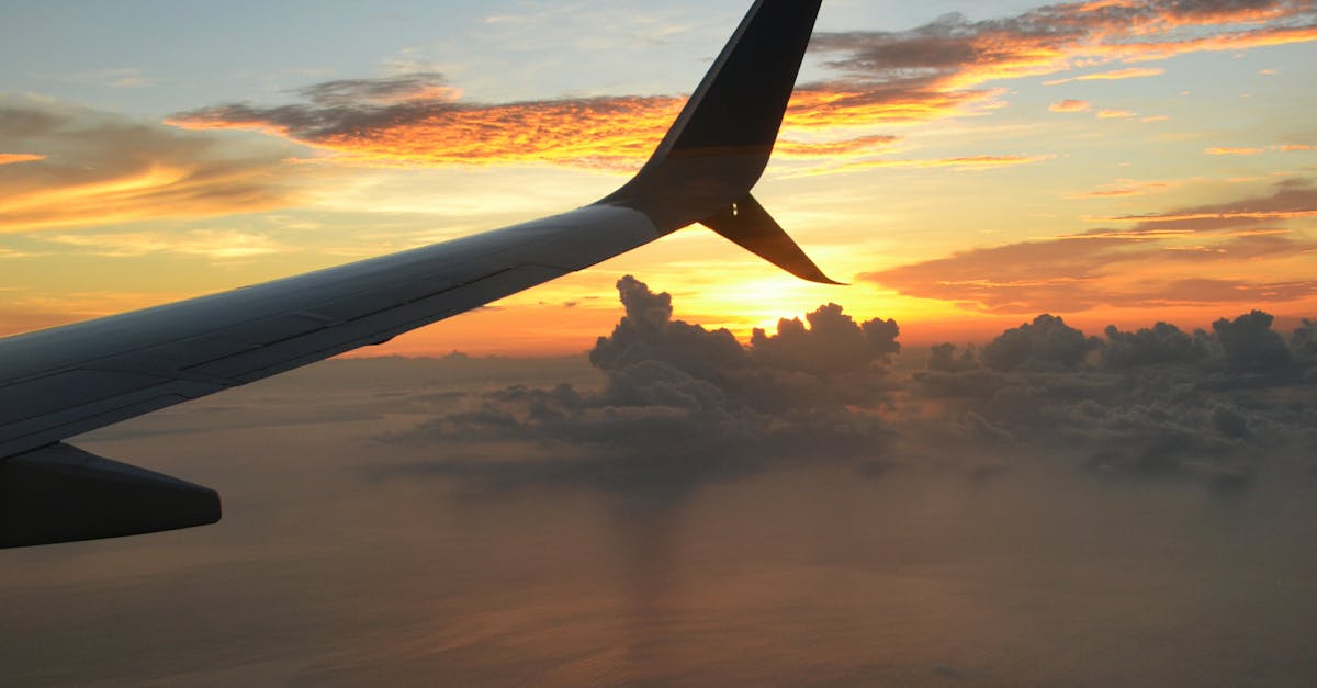 Free stock photo of air, airplane, beautiful