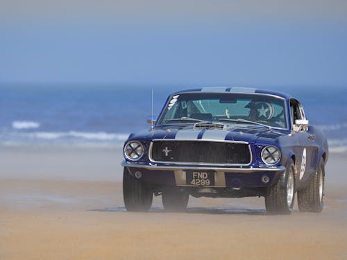Free stock photo of america, car racing, coastal