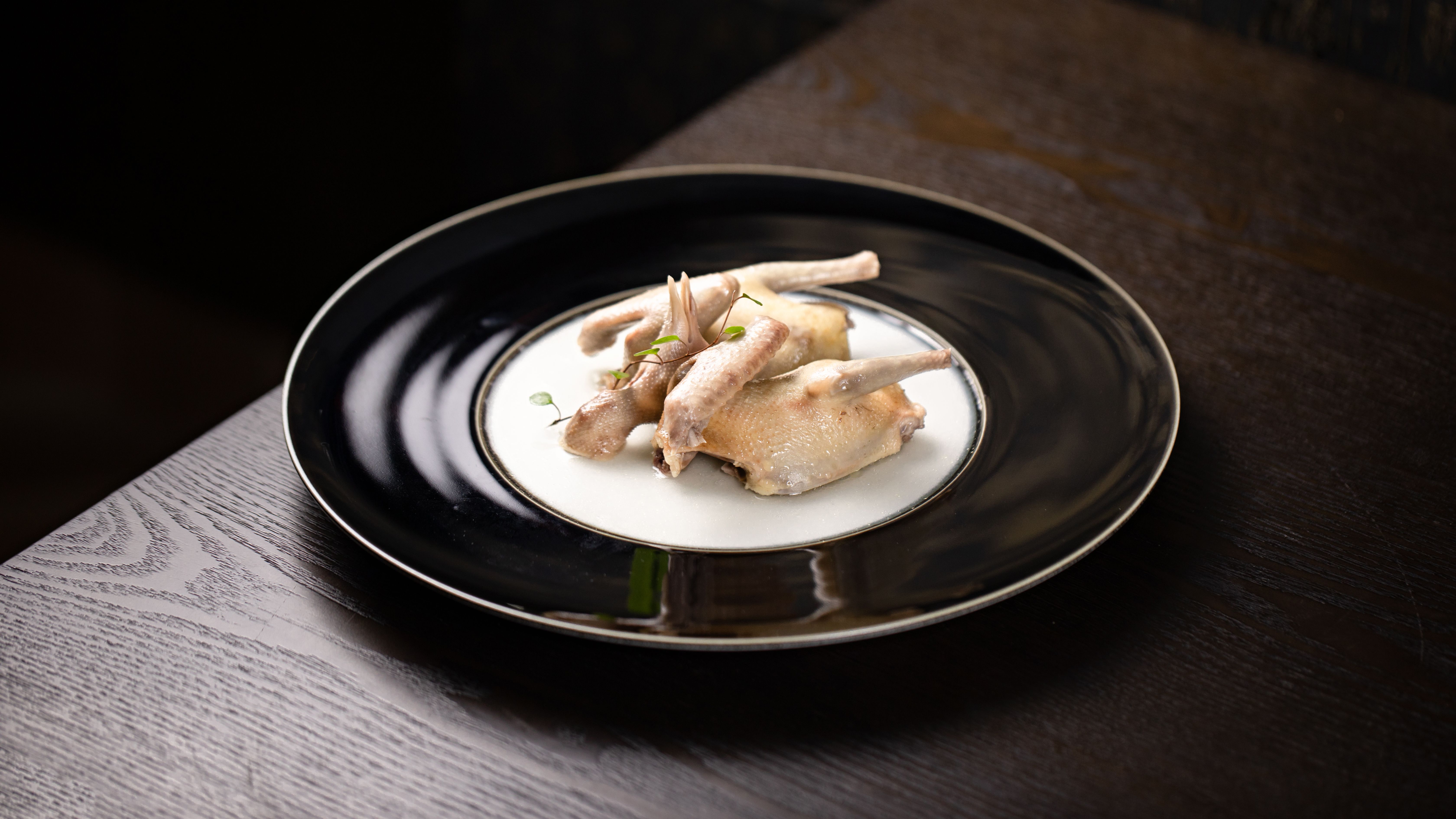 Gourmet human-grade rabbit dishes prepared