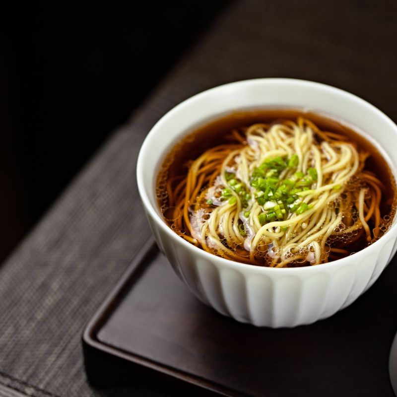 Japanese Miso Clam and Dashi Chowder