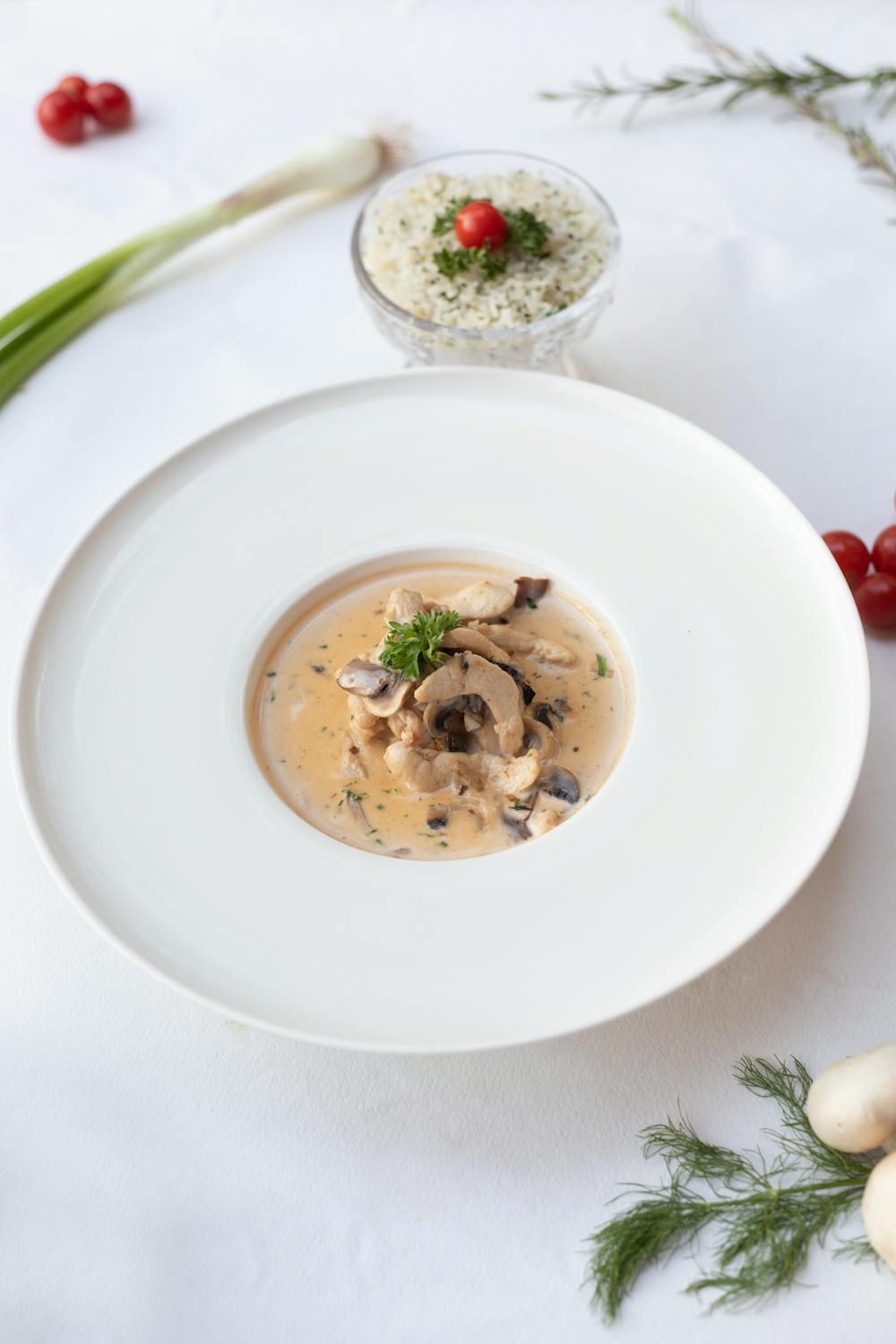 Creamy Wild Mushroom Soup