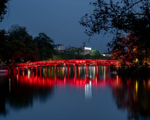 アーチ橋, ウォーターフロント, ブリッジの無料の写真素材