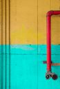 Red Steel Pipe
