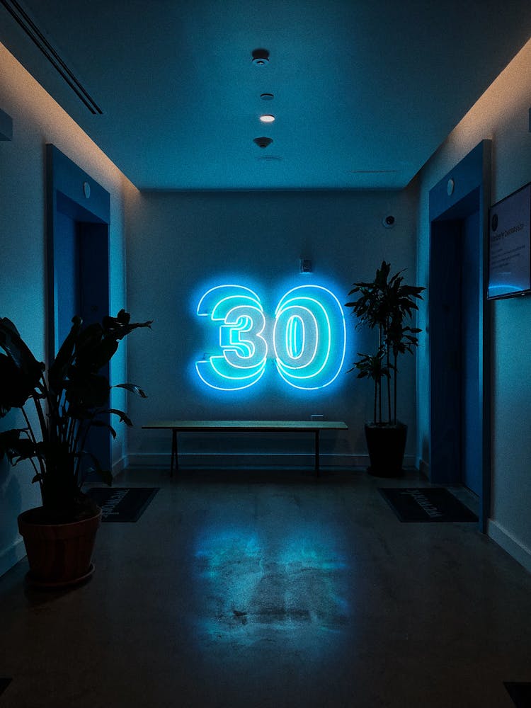 Photo Of 30 Neon Signage