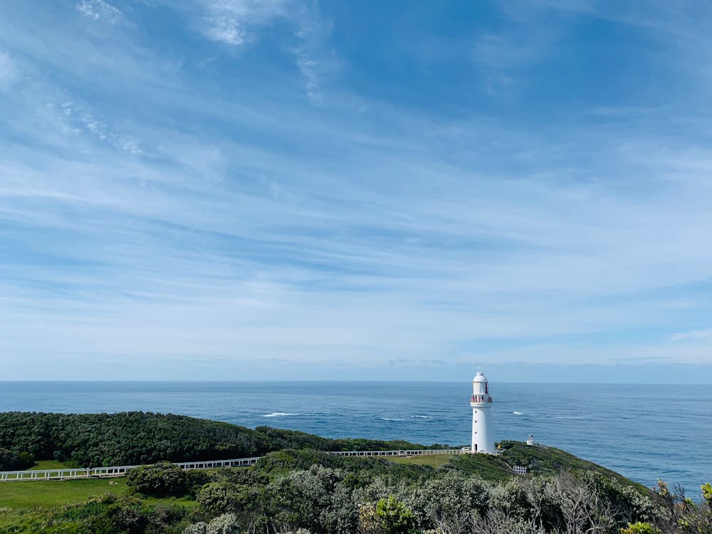 Free Lighthouse Under Blue Sky Stock Photo