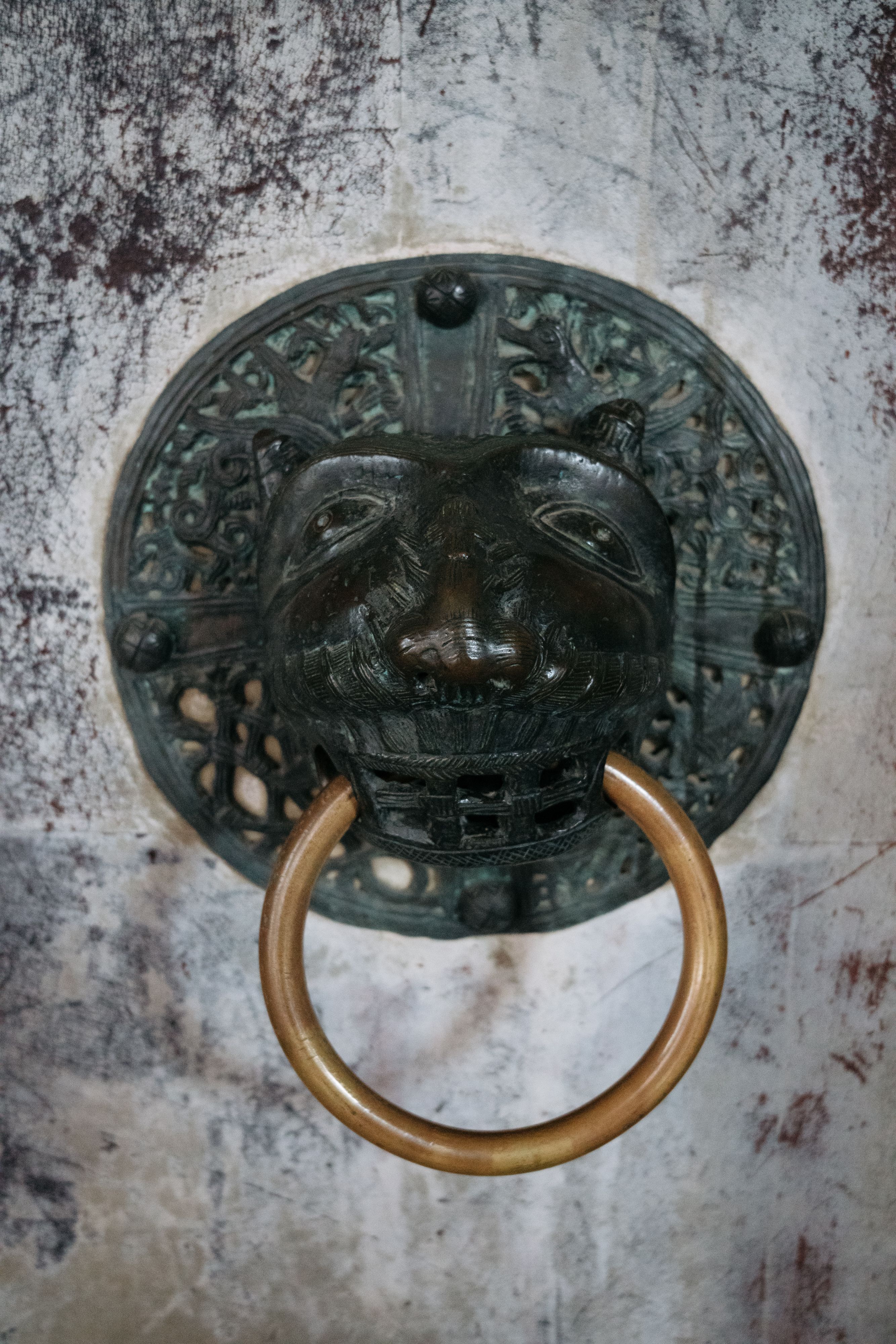 Close-Up of a Door Knocker · Free Stock Photo