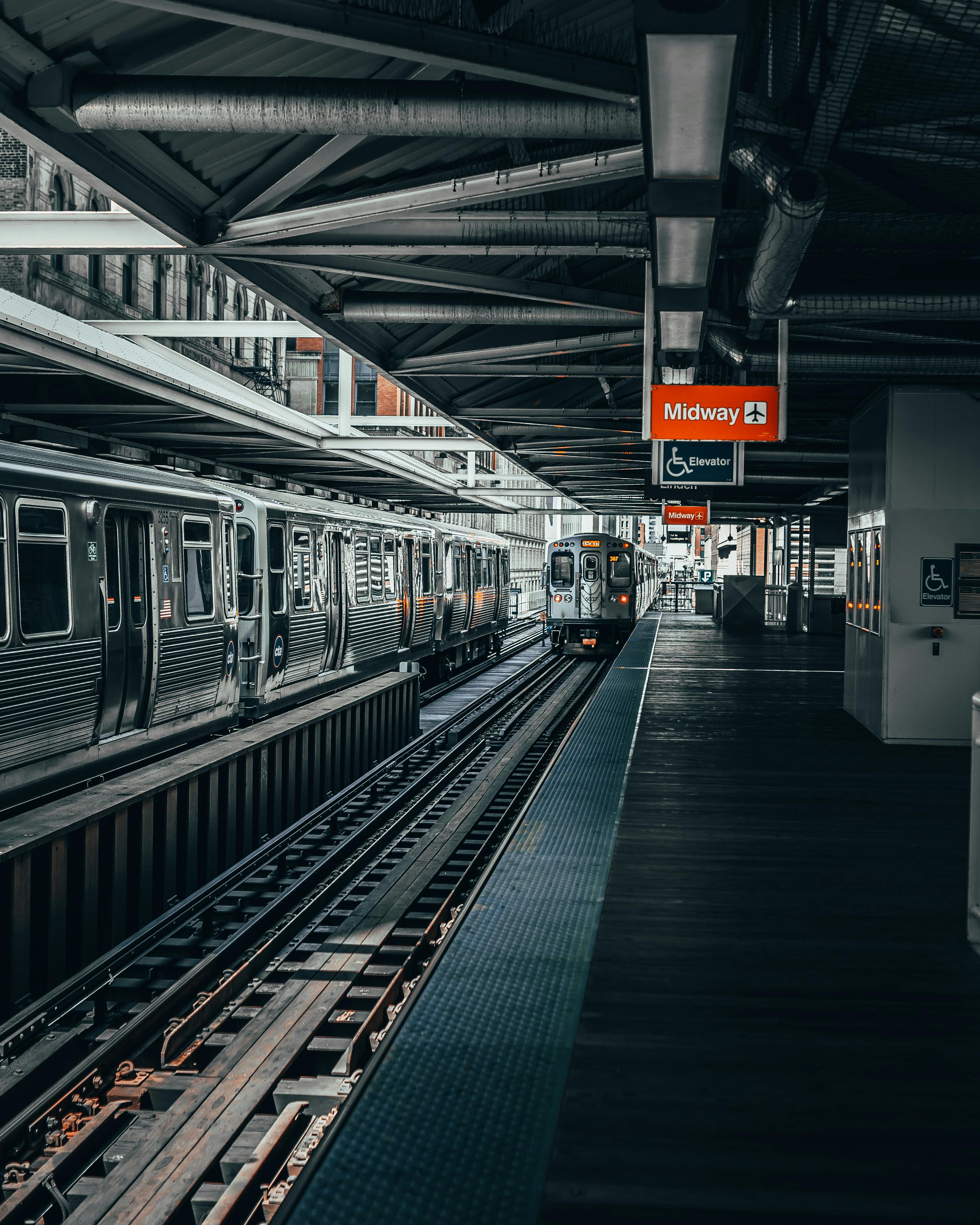 Premium Photo | Modern metro station in europe