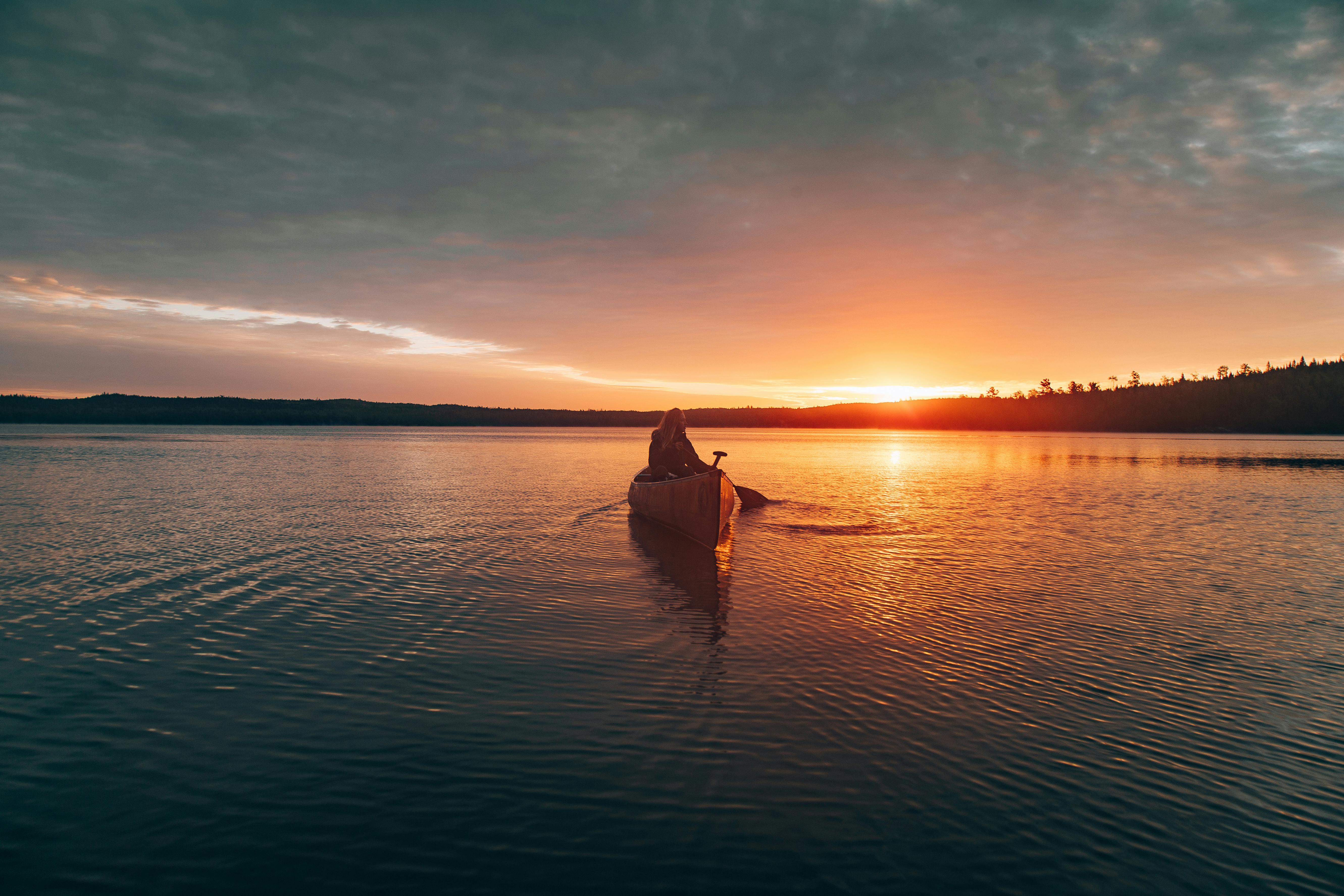 Photo of Person Riding Kayak · Free Stock Photo
