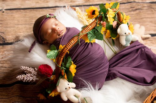 Foto stok gratis babyshoot, baru lahir, bayi asia