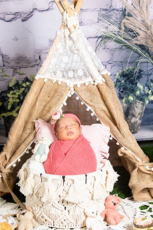 Foto stok gratis babyshoot, baru lahir, bayi asia