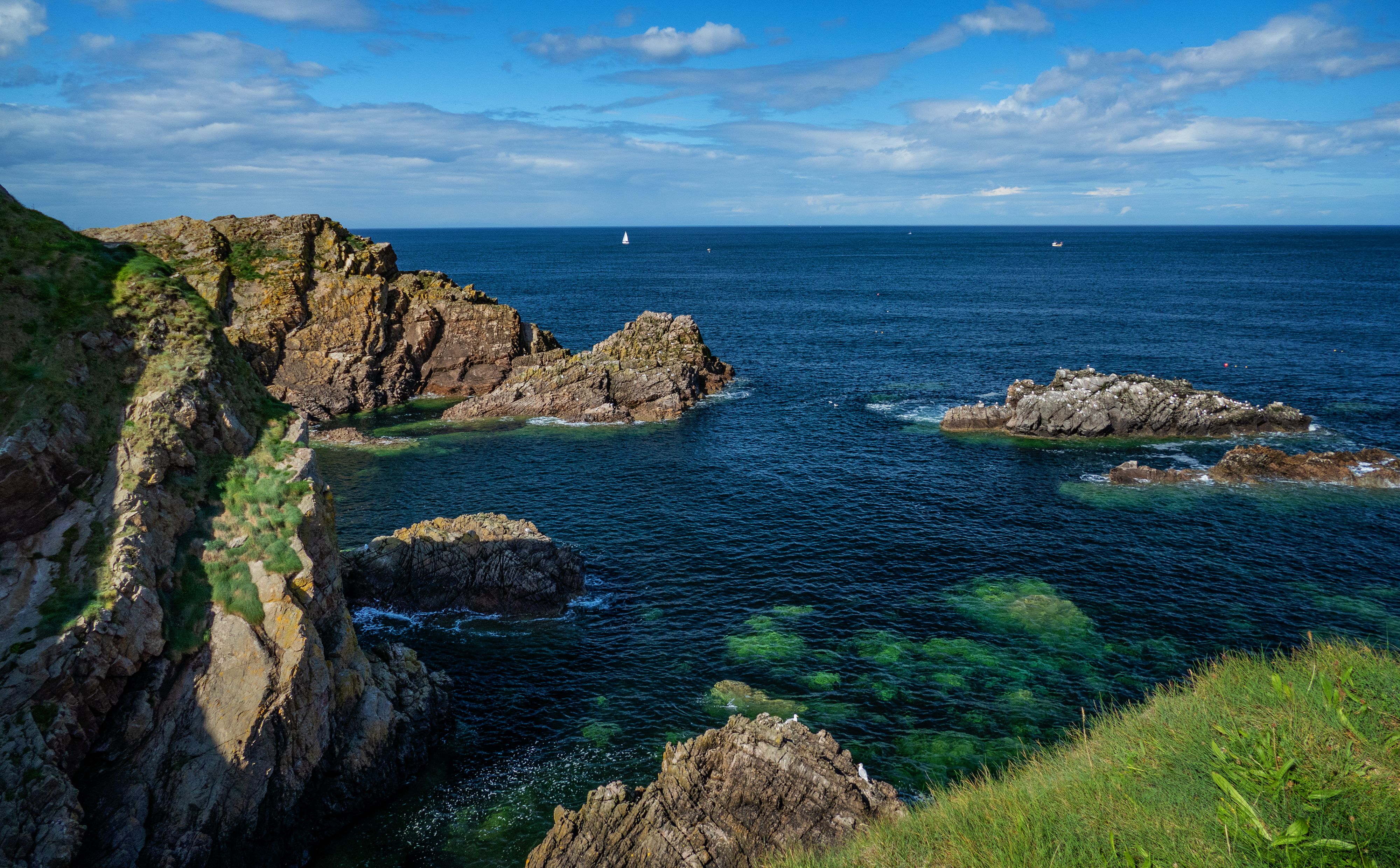 Rocks on Sea Coast · Free Stock Photo