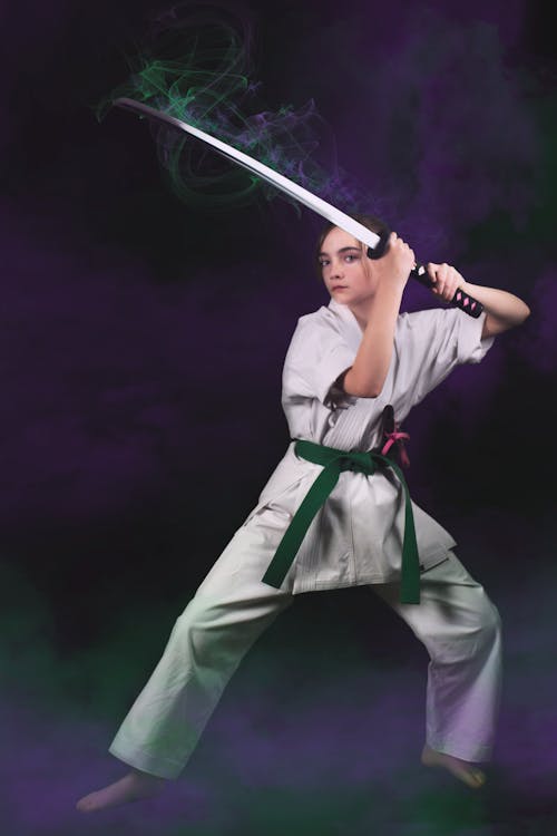 Free stock photo of karate, katana, martial arts
