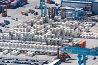 Industrial logistics port