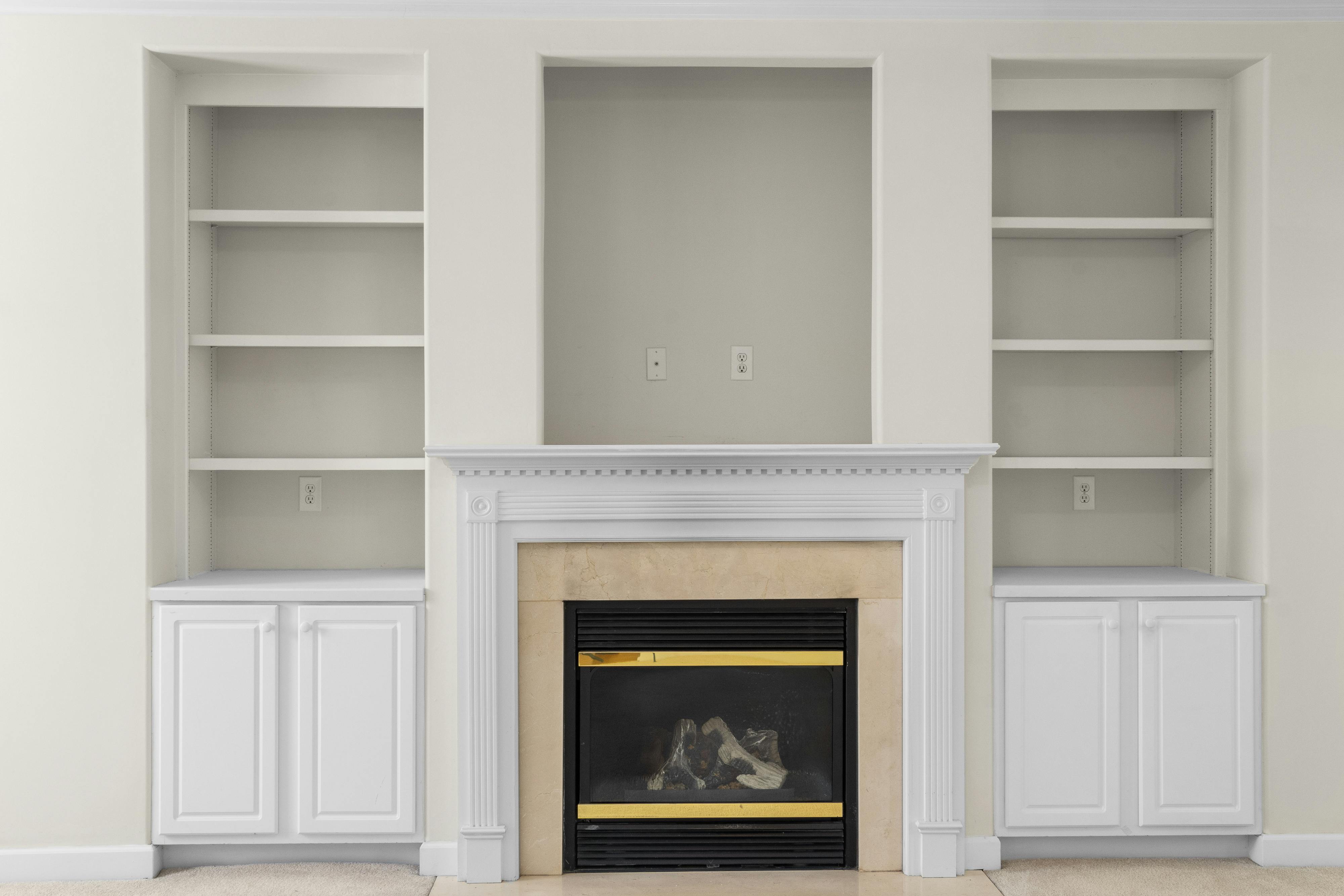 Built-In Bookcases