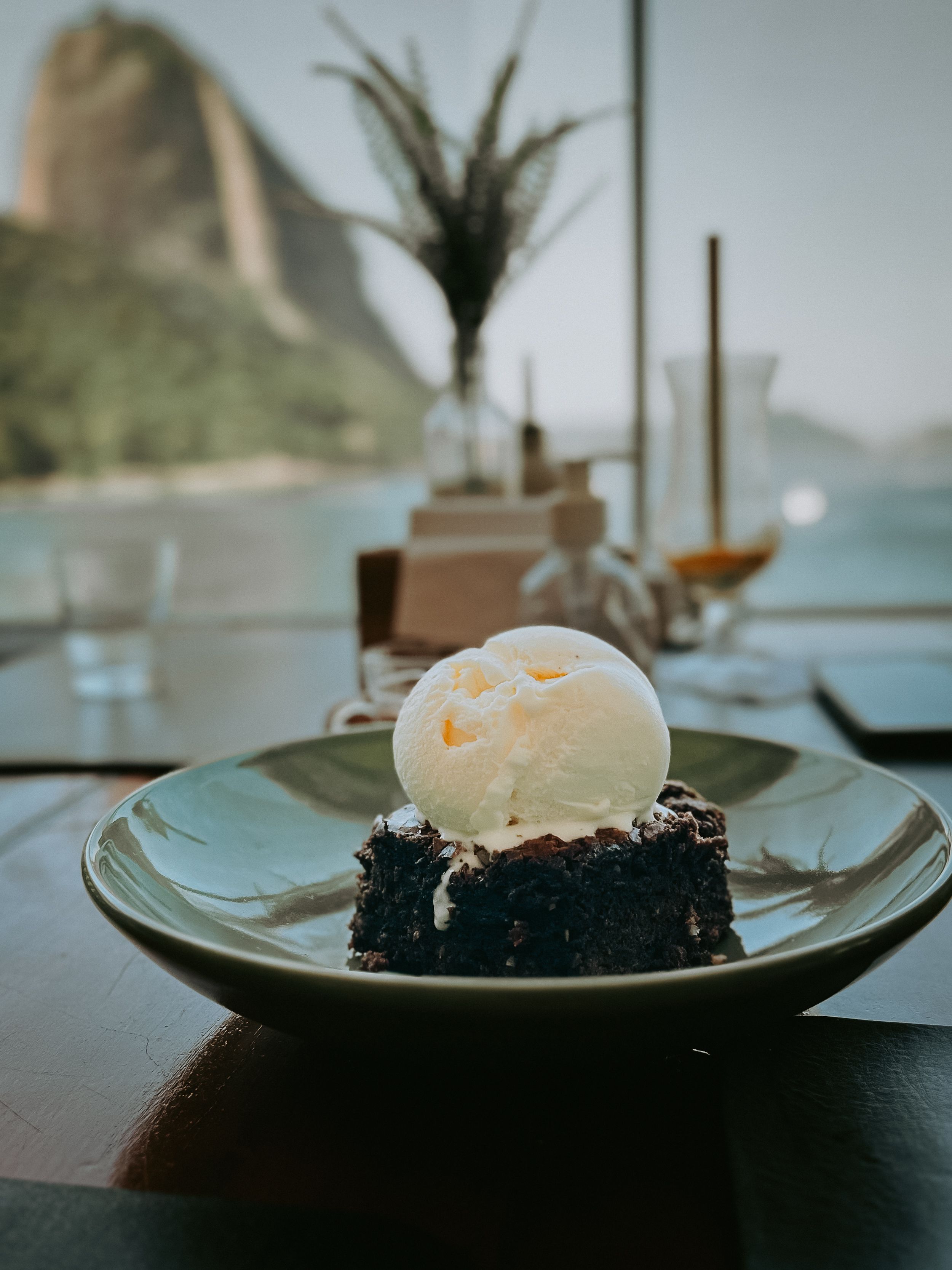 Brownie com Sorvete