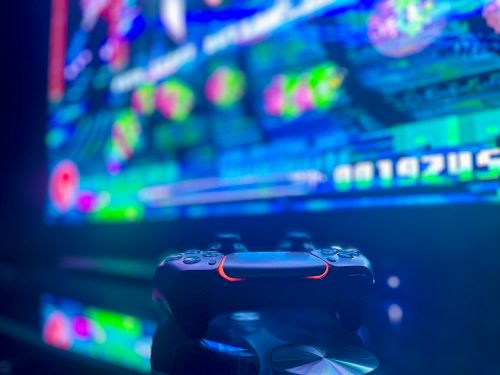 Free Sony PlayStation DualSense Controller  Stock Photo