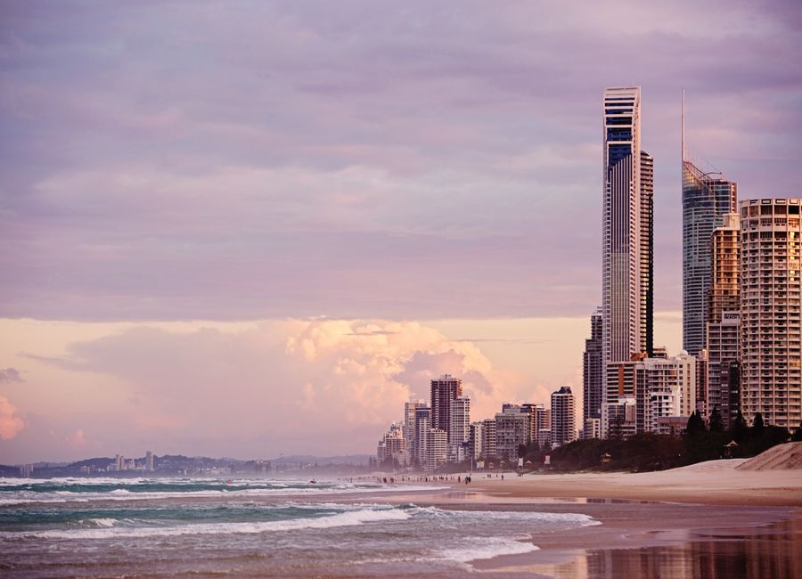 Gold Coast, Australia — skyline and landmarks · stay connected with a Gold Coast eSIM from My Holiday SIM