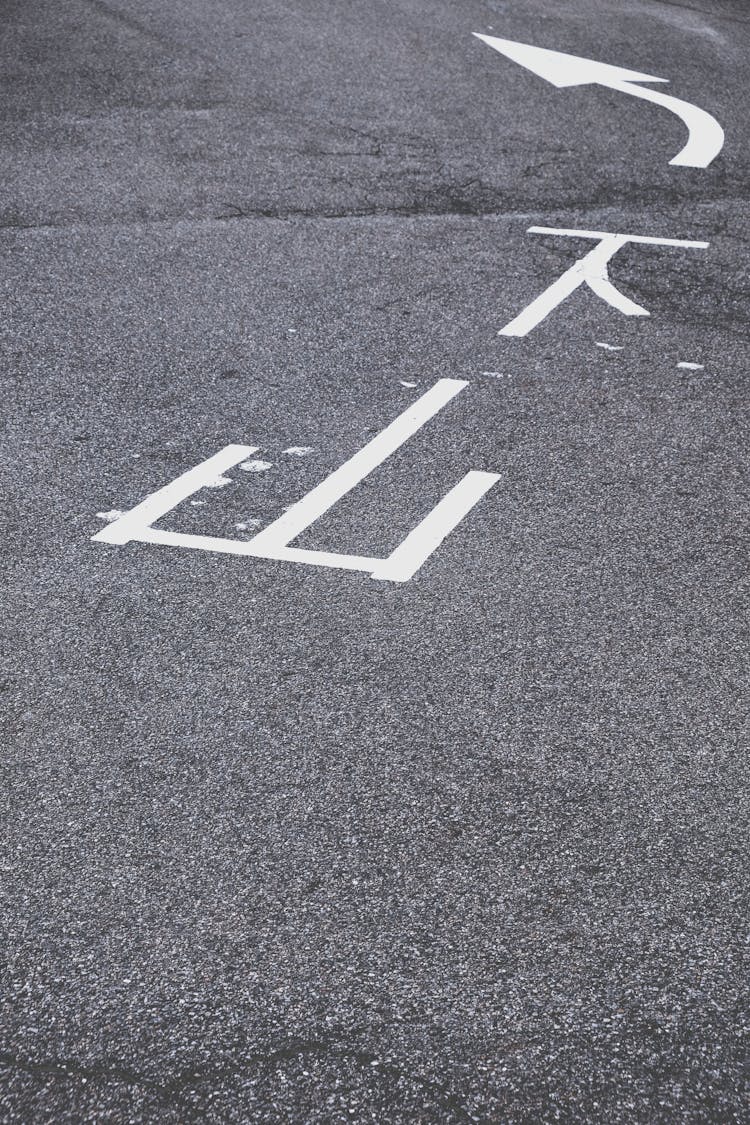 Photo Of Road Marking