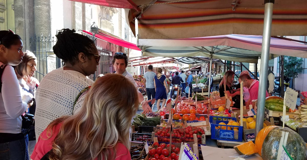 Free stock photo of food market, sicily, walking food tour