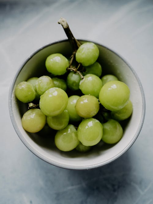 Gratis lagerfoto af druer, frugt, grønne druer