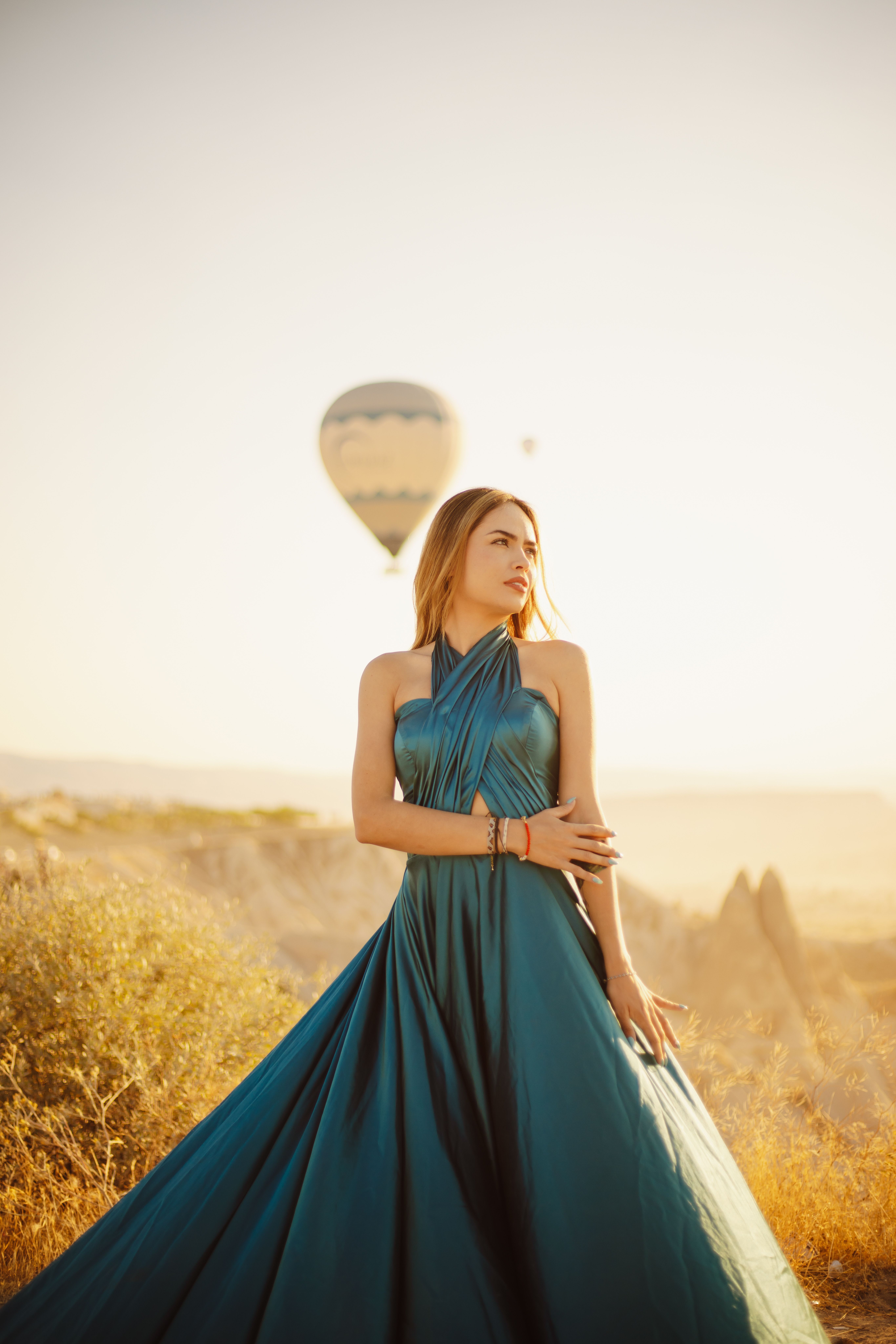 sachin and babi light blue dress Bridesmaid Dresses & Gowns