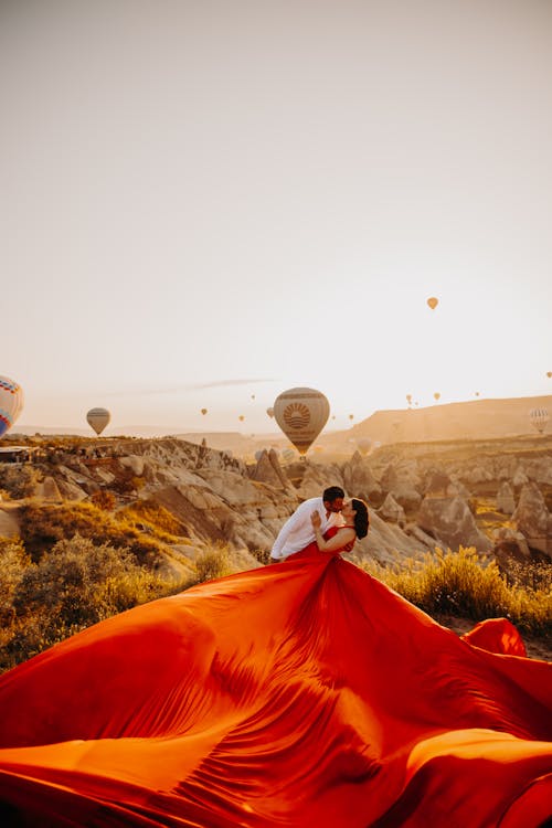 Kostnadsfri bild av cappadocia, elegant, flygande