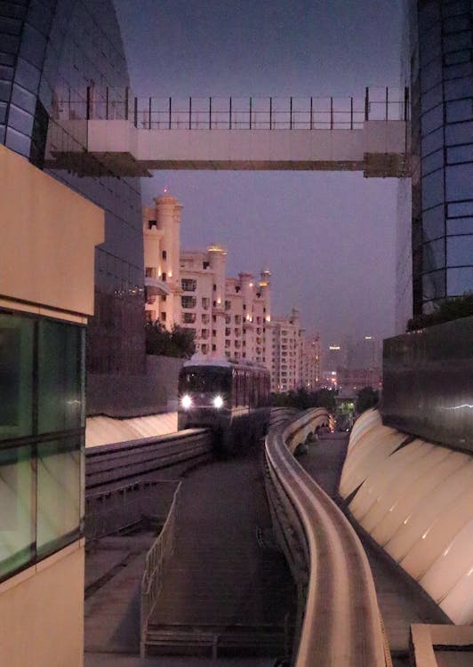 Free stock photo of al seef, dubai, monorail