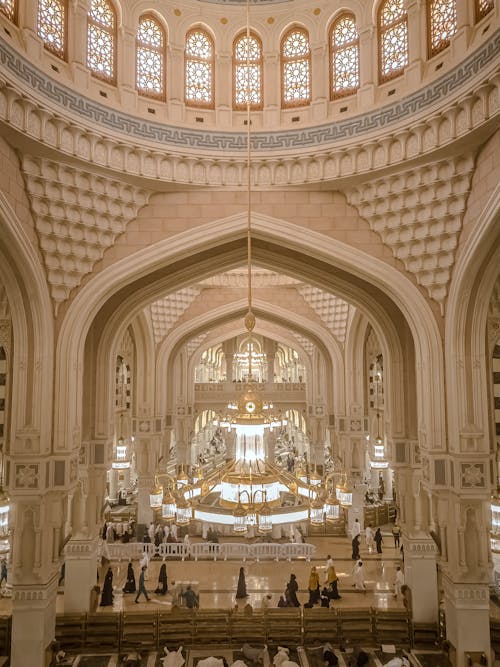 Hall in Great Mosque of Mecca