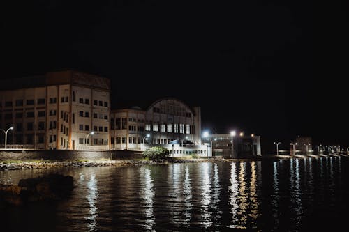 Kostnadsfri bild av fabrik, gammal fabrik, havskust