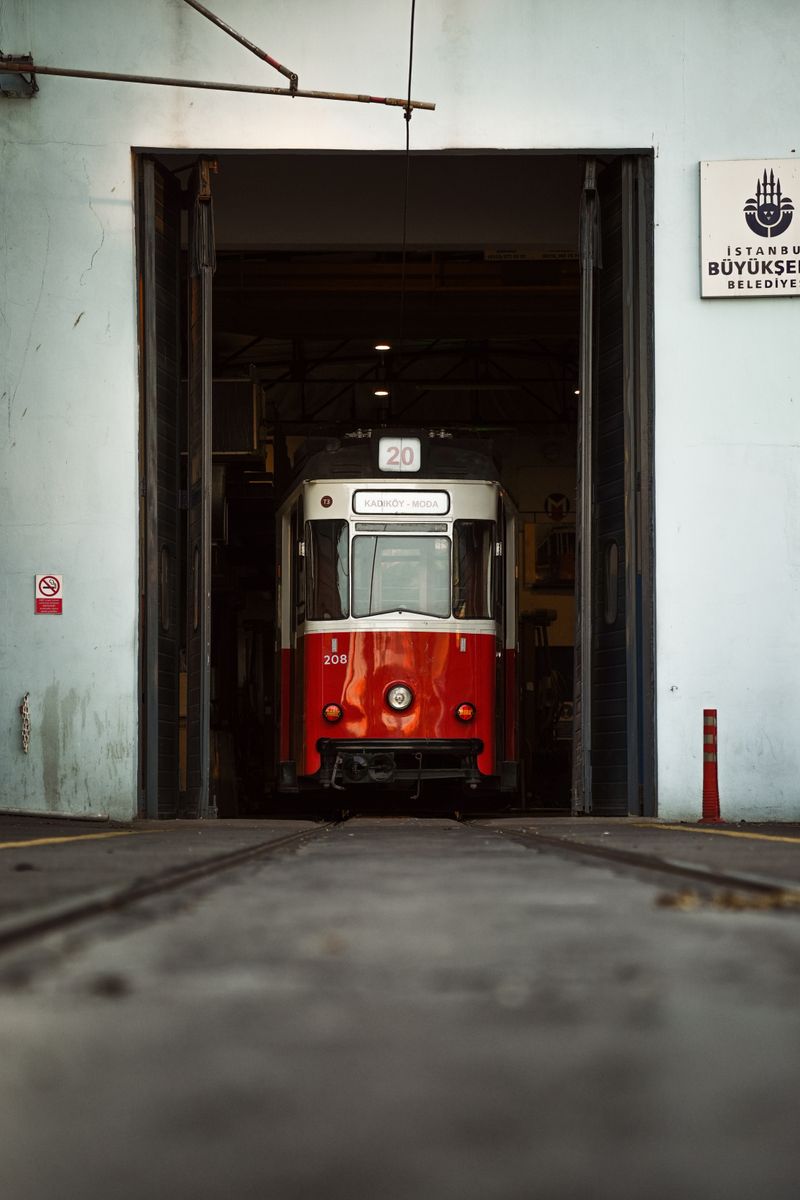 Tram historique d'Istiklal à Istanbul