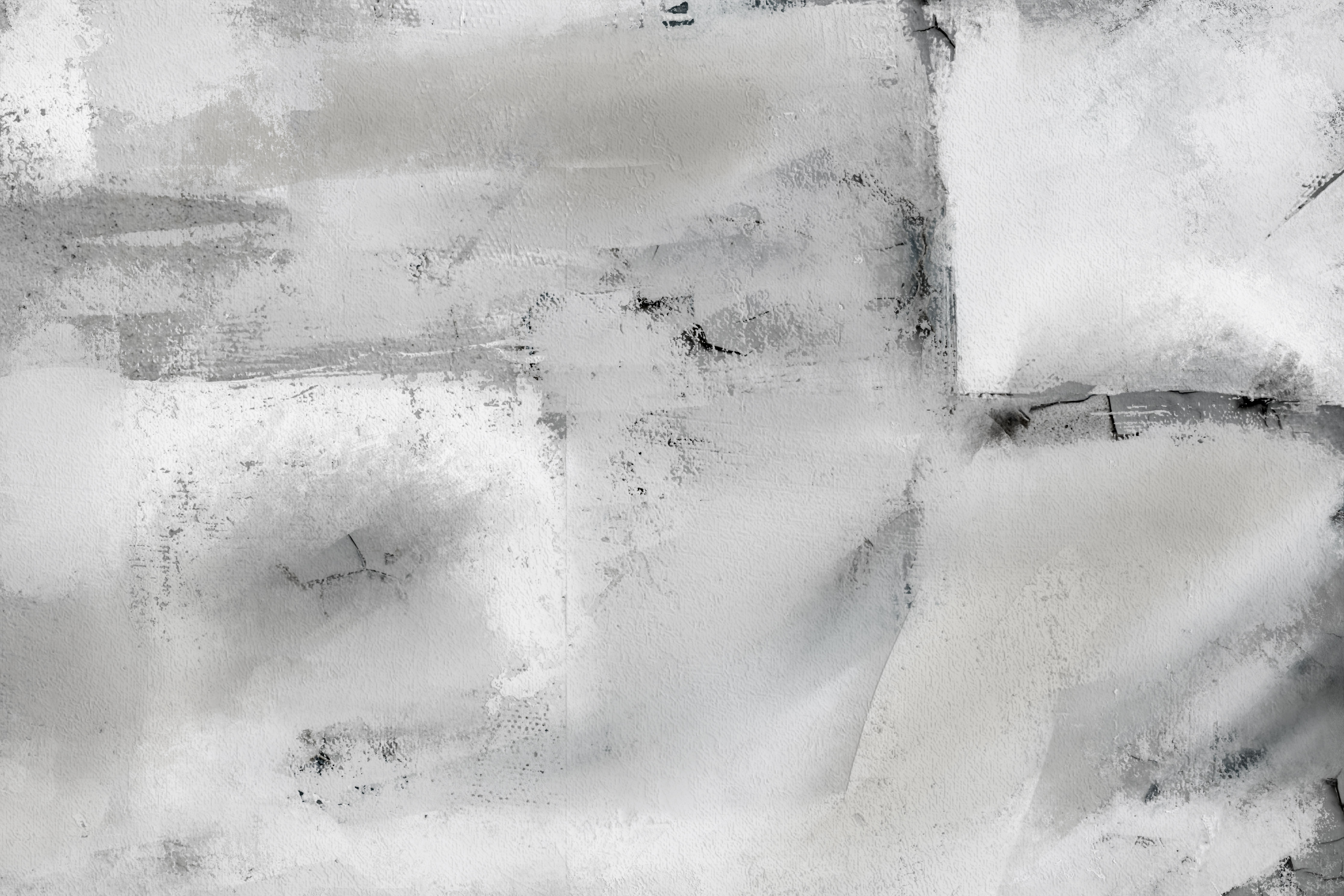 A painting of a gray and white abstract painting · Free Stock Photo
