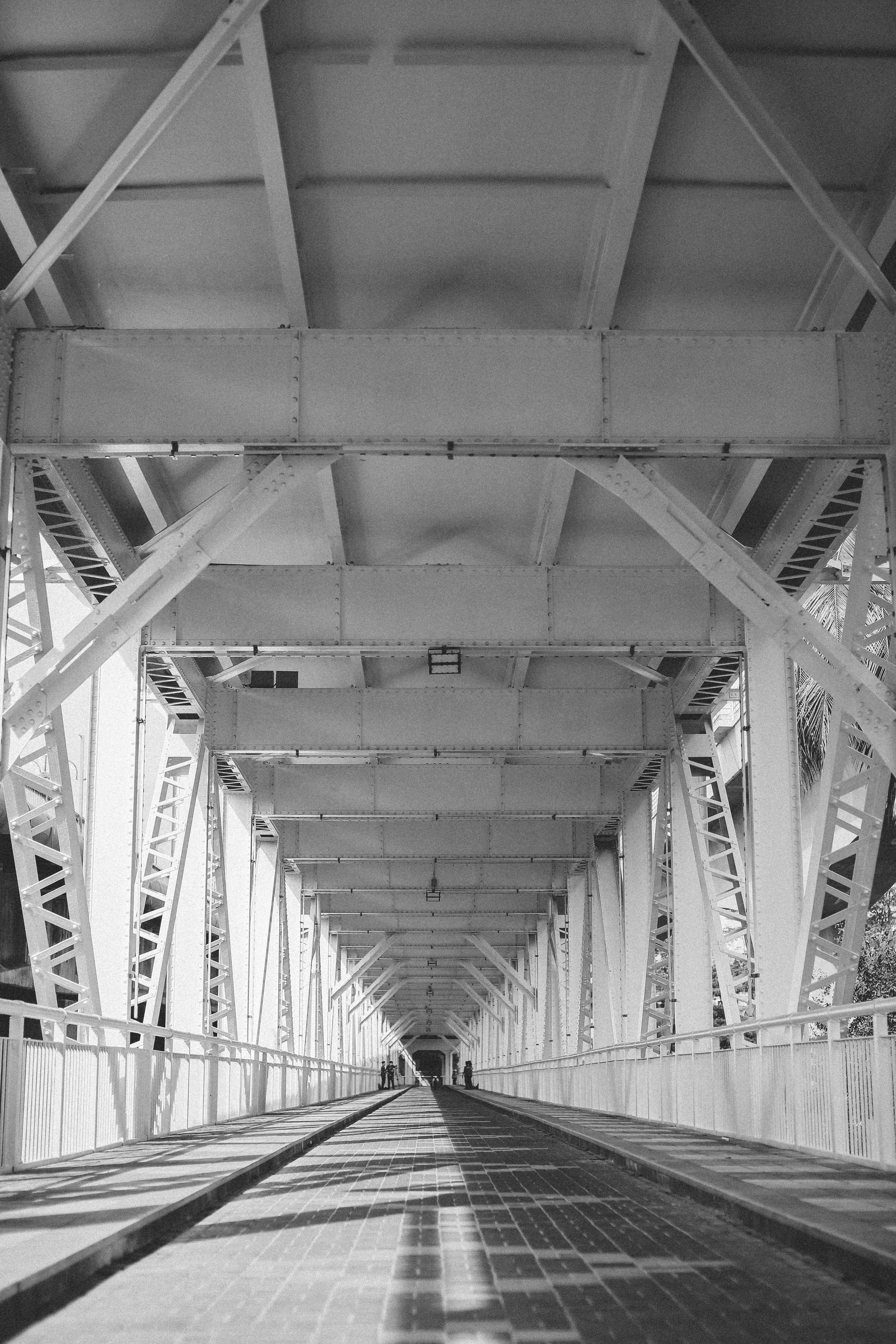 pedestrian and two wheeler deck of the kota bridge in klang malaysia