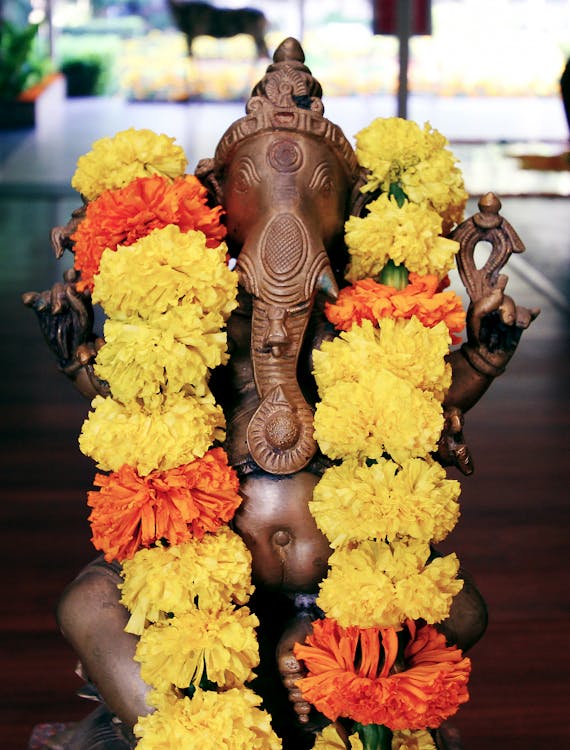 Brown Lord Ganesha Figurine