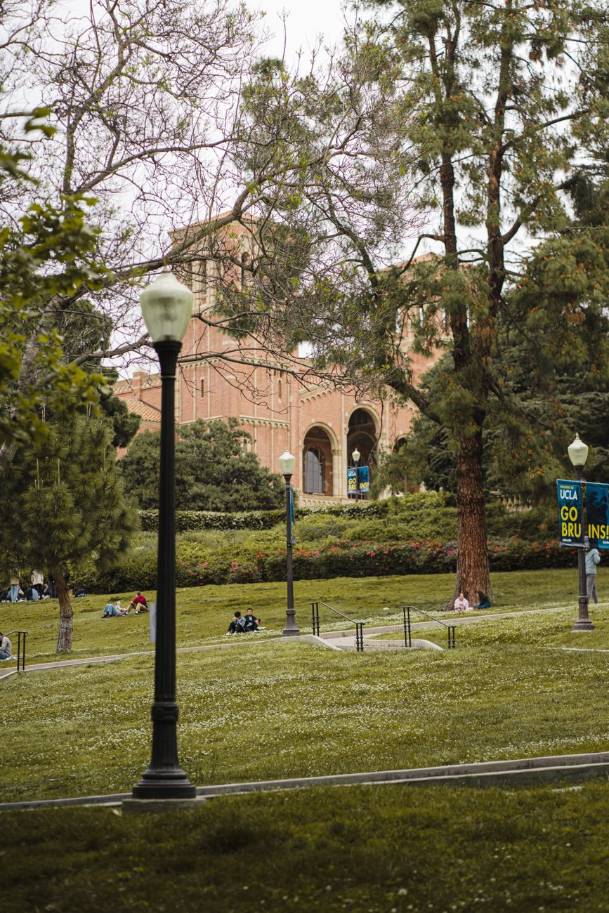 The University of California, Los Angeles, where the first message on what would become the internet was sent in October 1969.