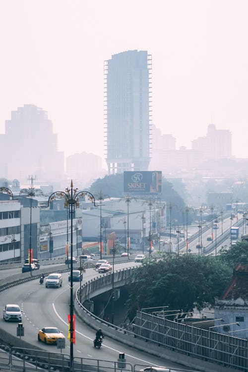 Vista Matinal Na Cidade De Klang 