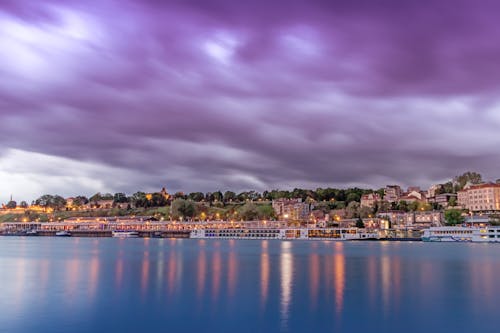 şehir Binalarının Panoramik Fotoğrafı