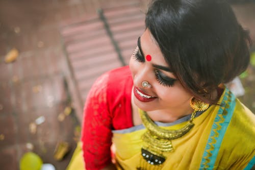 Photo of Woman Wearing Saree