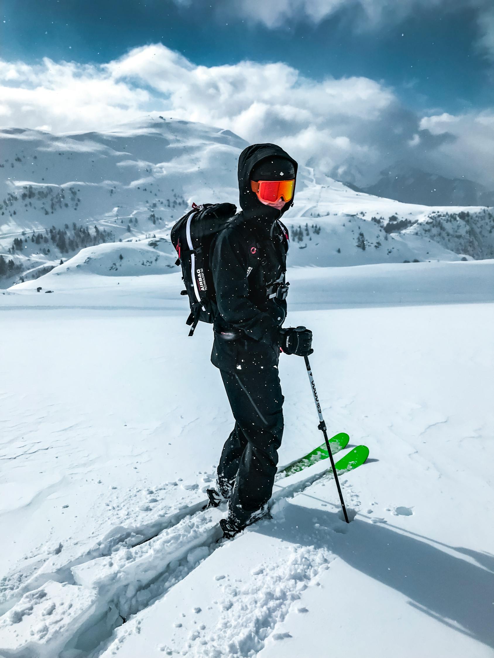 Man riding ski-boards · Free Stock Photo