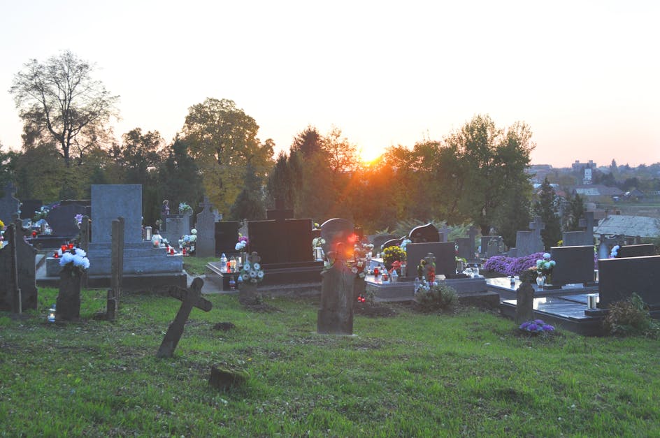 Free stock photo of all saints day, atmosphere, cemetery