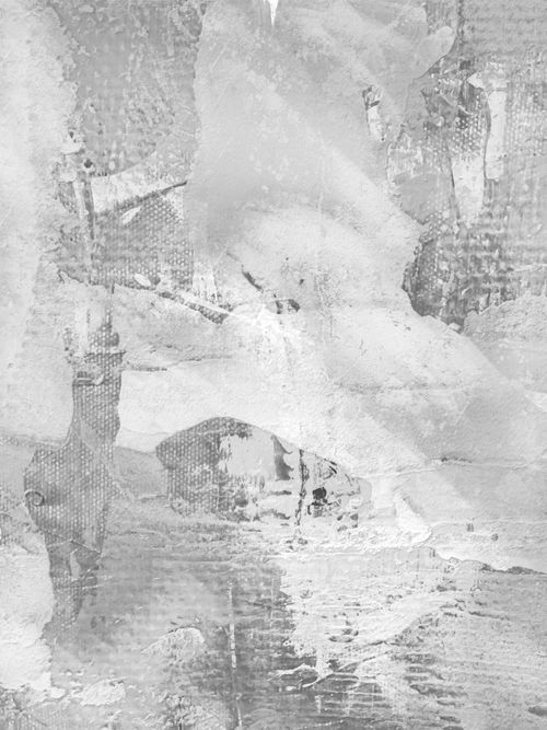 Free Monochrome abstract art with white textured surface creating depth and interest. Stock Photo