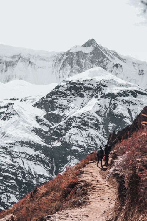 Stunning Himalayan Landscape in Nepal Mountains · Free Stock Photo