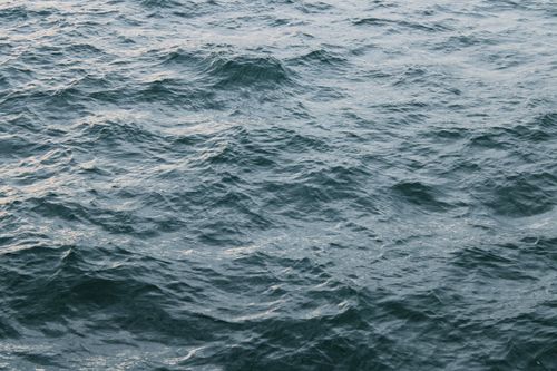 Free Calm ocean waves creating a serene and tranquil seascape. Stock Photo