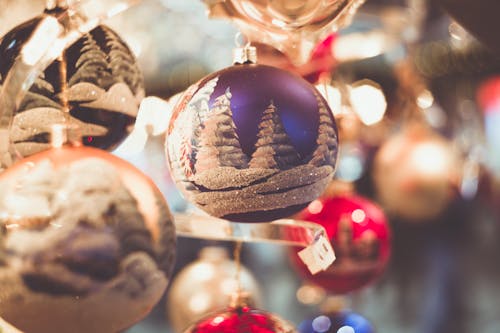 Free stock photo of christmas, christmas balls, christmas decorations