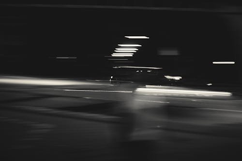 Бесплатное стоковое фото с автомобиль, длинная экспозиция, ночь